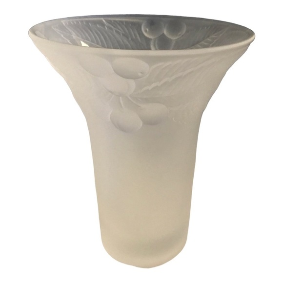 Hoya Frosted CrystalGlass Vase - Picture 2 of 6